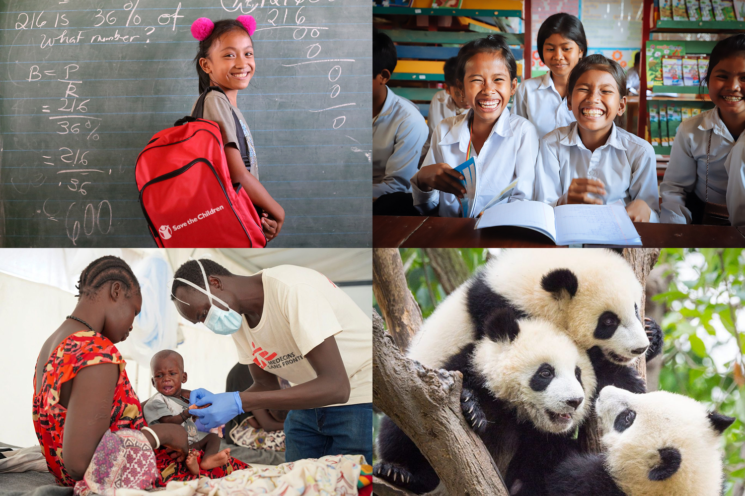 Gi gavekortet videre til en av våre donasjonspartnere