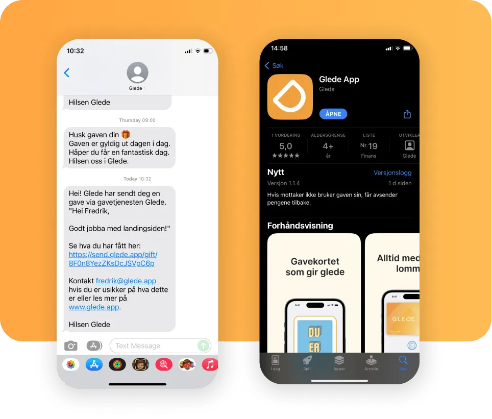Last ned Glede-appen